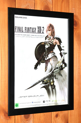 ASA様 FINAL FANTASY XIIIvol2,XIII-Ⅱミニポスター Final Fantasy XIII-2 Xbox 360 PS3 Square Enix Promo mini Poster Ad