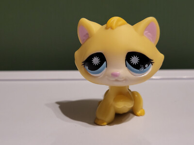 Authentique LITTLEST PETSHOP LPS# 05 Chat Européen En