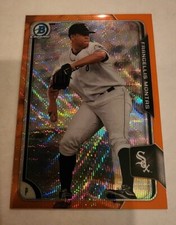 FRANCELLIS FRANKIE MONTAS 2015 BOWMAN CHROME ORANGE WAVE  REFRACTOR # BCP144