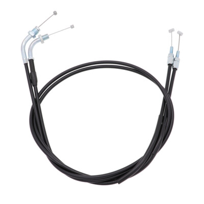 Black Throttle Cable Wires For Honda VTX1800S VTX1800T VTX1800F/R/C/N 2002-2008