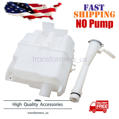 Fits Infiniti QX50 19-24 Windshield Washer Reservoir Tank Bottle W/Tube NO Pump