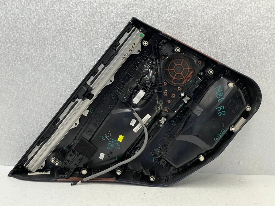 13 14 15 BMW F06 650i 640i Gran Coupe Rear Right Interior Door Panel 1486 OEM - Image 4 of 4