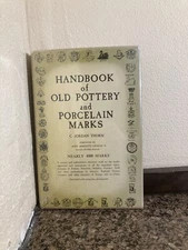 Antique Book Handbook of old pottery and porcelain marks