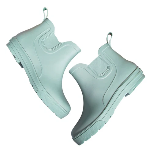 Stivali donna larghi polpaccio comodi in gomma stivali da pioggia donna stivali da pioggia slip on outdoor - Foto 22 di 49