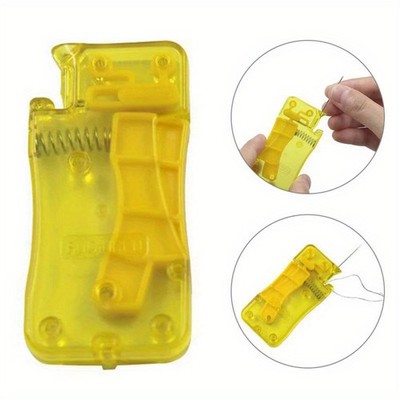 Well-Crafted Sturdy Automatic Needle Threader Tool for Sewing, Home Crafts & DIY