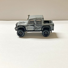 2018 Hot Wheels Loose Gray ‘15 Land Rover Defender Double Cab