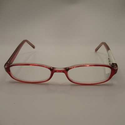 Brittany Rose Crystal Red Full Rim Eyeglass Frames 50-19 Women's Glasses