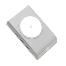 EK Tools Large Circle Crafting Punch, 2.25 inch, Silver, Inch, White