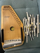 Oscar Schmidt Autoharp 21 Chord 36 Strings For Parts Or Repair