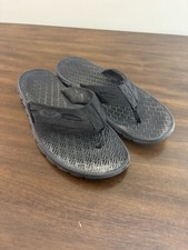 Oakley Men s Sandals Black Flip Flips Size 10 Beach Casual Sport Pool Shoe SB 2