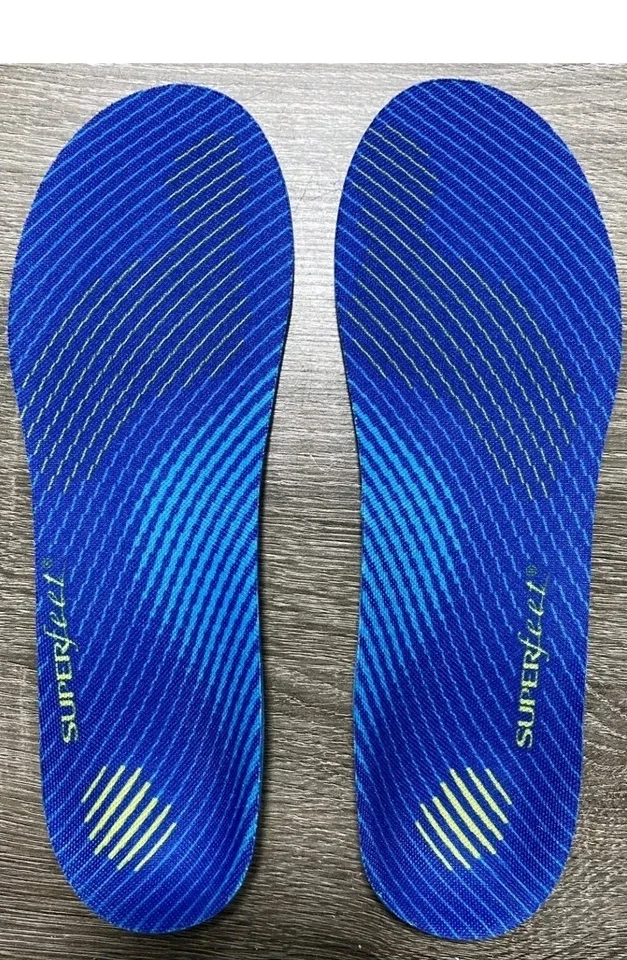 Palmilhas Superfeet Run suporte arco médio tamanho C (M) 5.5-7 (W) 6.5-8 - Imagem 3 de 3