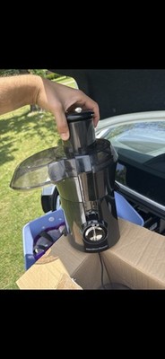 Hamilton Beach Centrifugal Juicer 800W 2-Speed 40 oz Black Dishwasher-Safe 67608