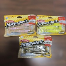 Berkley PowerBait Power Goby 3-set Lure Set Swim bait