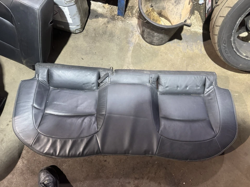 Nissan Qashqai Leather seats set J10 10-13 Black Interior HEATED Front & rear - Image 4 of 4