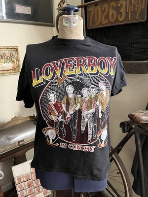 1982 Loverboy Get Lucky North American Tour T-Shirt Size M