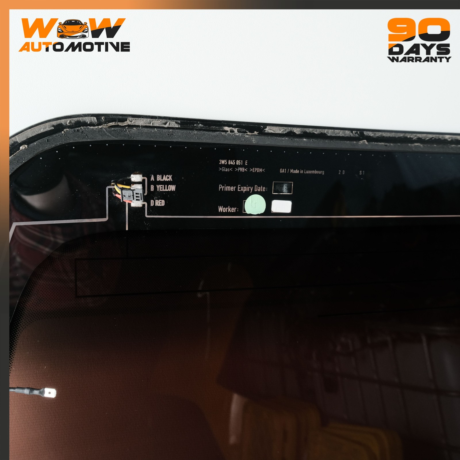 06-13 BENTLEY CONTINENTAL FLYING SPUR REAR WINDSHIELD WINDOW AUTO GLASS OEM