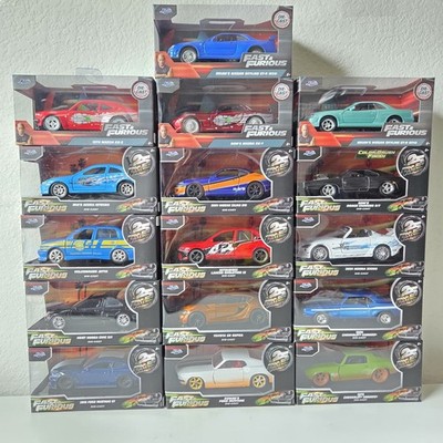 f*a様 JADA TOYS ジャダトイズ　他　ミニカー　まとめ売り Jada Toys 2026 1/32 Scale 25 Years of Fast & Furious complete set