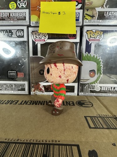 Custom Bloody Super GITD Funko Pop! Nightmare on Elm Street Freddy Krueger - Picture 7 of 23