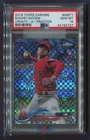 2018 TOPPS CHROME UPDATE X-FRACTOR SHOHEI OHTANI ROOKIE CARD # 68/99 RC PSA 10