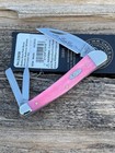 CASE XX *SFO 2025 SMOOTH PINK LADY CASE BUBBA GUM SEAHORSE WHITTLER KNIFE KNIVES — photo 2
