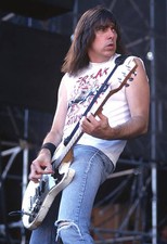 Johnny Ramone of The Ramones at Lollapalooza at Spartan Stadium o- 1990s Photo 1