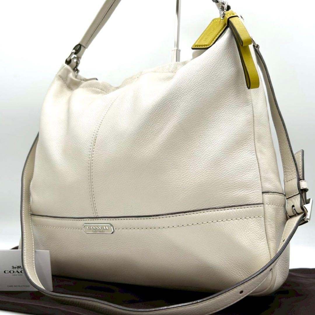 Vintage Red Leather Coach Tote Bag Authentic 2-Way Shoulder Bag