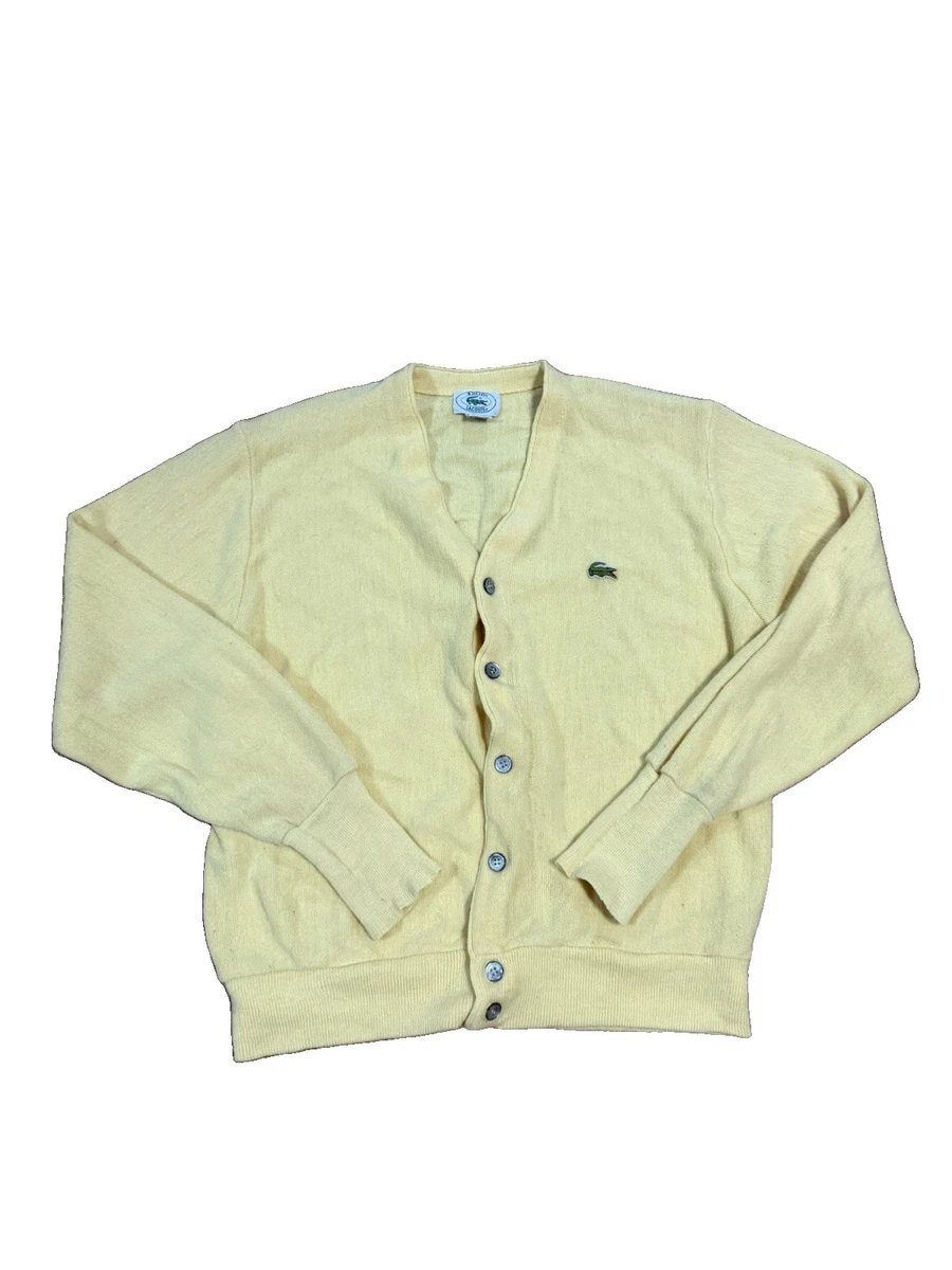 Lacoste Yellow Cardigan Sweaters for Men for sale | eBay