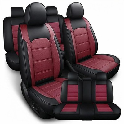 Universal Car Seat Covers Full Set Breathable & Durable Fit Toyota Camry Sedan