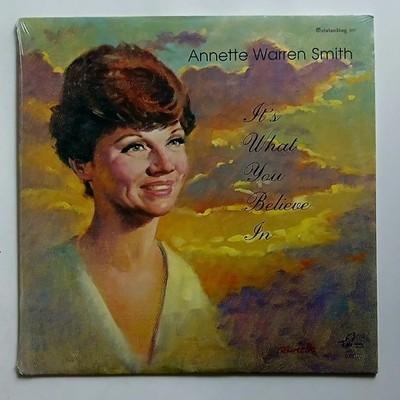 Annette Warren Smith - It's What You  Believe In - 1979 US Jazz Vinyl - SEALED