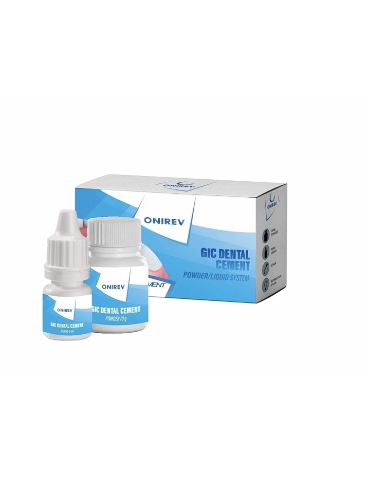 Onirev Glass Ionomer Cement GIC dental powder/liquid system - Brand New Sealed