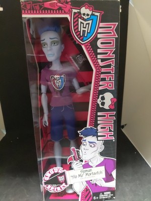 Mattel Monster High Sloman Slo Mo Mortavitch Doll 2013 Original New In Box Rare