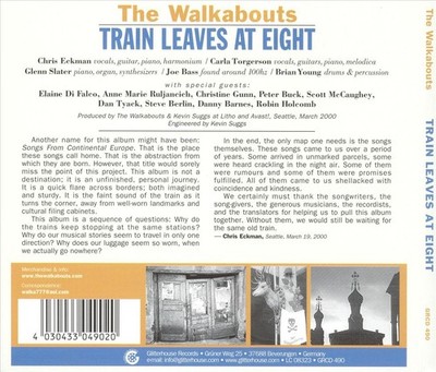 THE WALKABOUTS TRAIN LEAVES AT EIGHT NEW CD