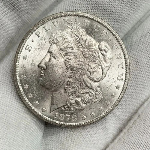 1878-CC Morgan Dollar $1 CARSON CITY 90% Silver One US Coin BU KEY DATE!