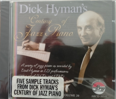 Five Samples from Dick Hyman's Century of Jazz Piano - CD - Brand New!