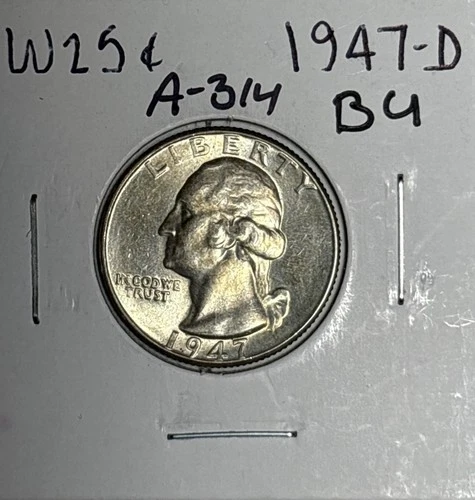 1947-D BU Washington Quarter, Item A-314