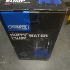 Draper 110V Submersible Dirty Water Pump With Float Switch (750W) - 98920