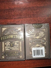 NEW Yellowstone 1886 Theory 11 Premium Playing Cards - Sealed - 2 PACKS
