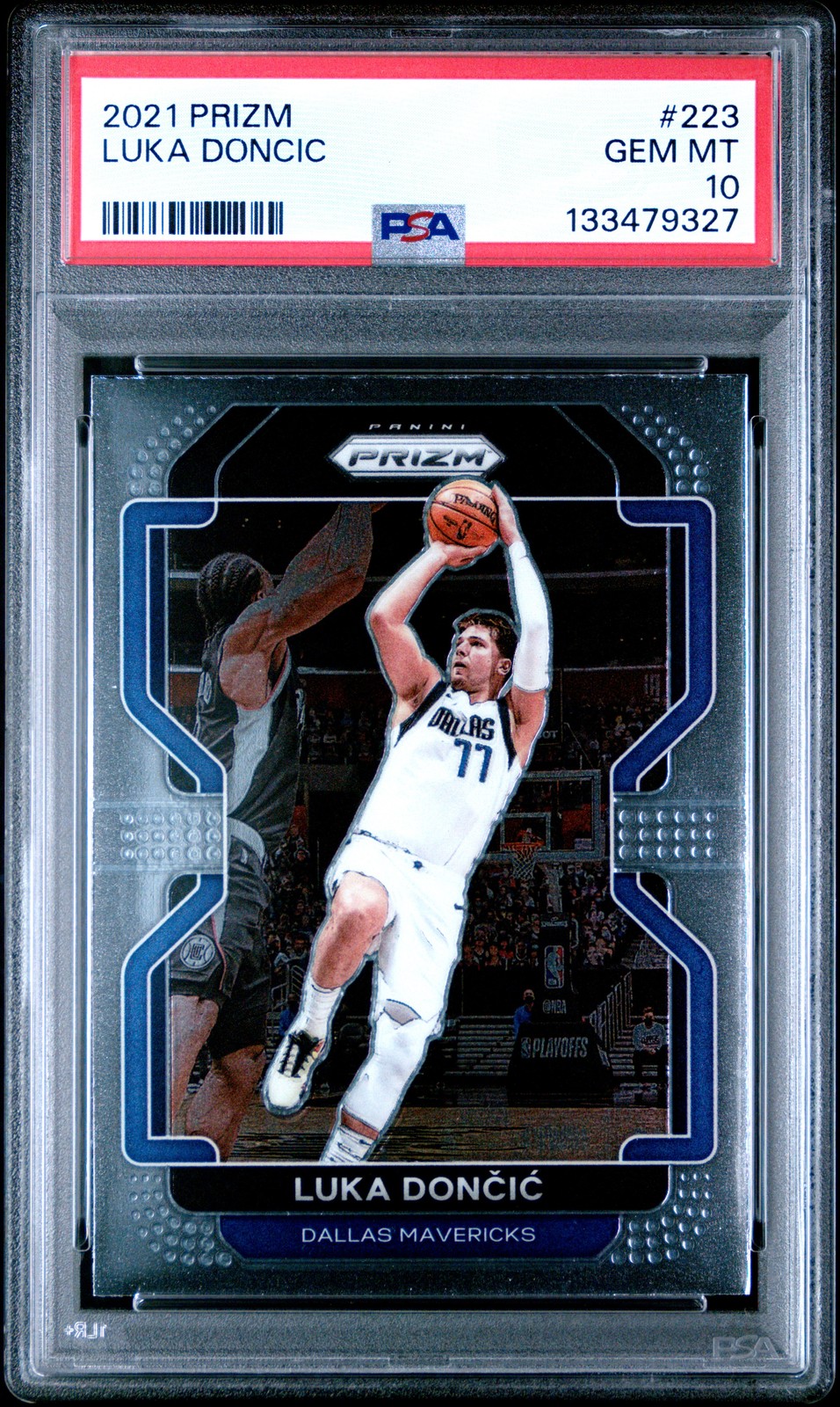 2021 PANINI PRIZM #223 LUKA DONCIC PSA 10