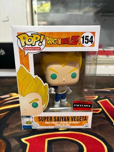 Funko POP! Animation Dragonball Z #154 Super Saiyan Vegeta AAA Exclusive