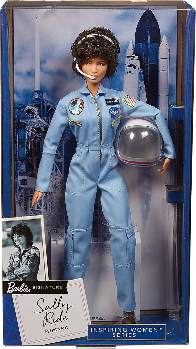 887961688955　Barbie　Women　Astronaut　Fresh　Box!　Case　Inspiring　Series　NASA　Doll　SALLY　12