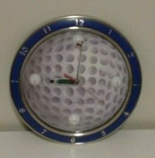 Golf Ball Round Clock