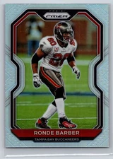 2020 Panini Prizm #262 Ronde Barber #262 Silver Prizm