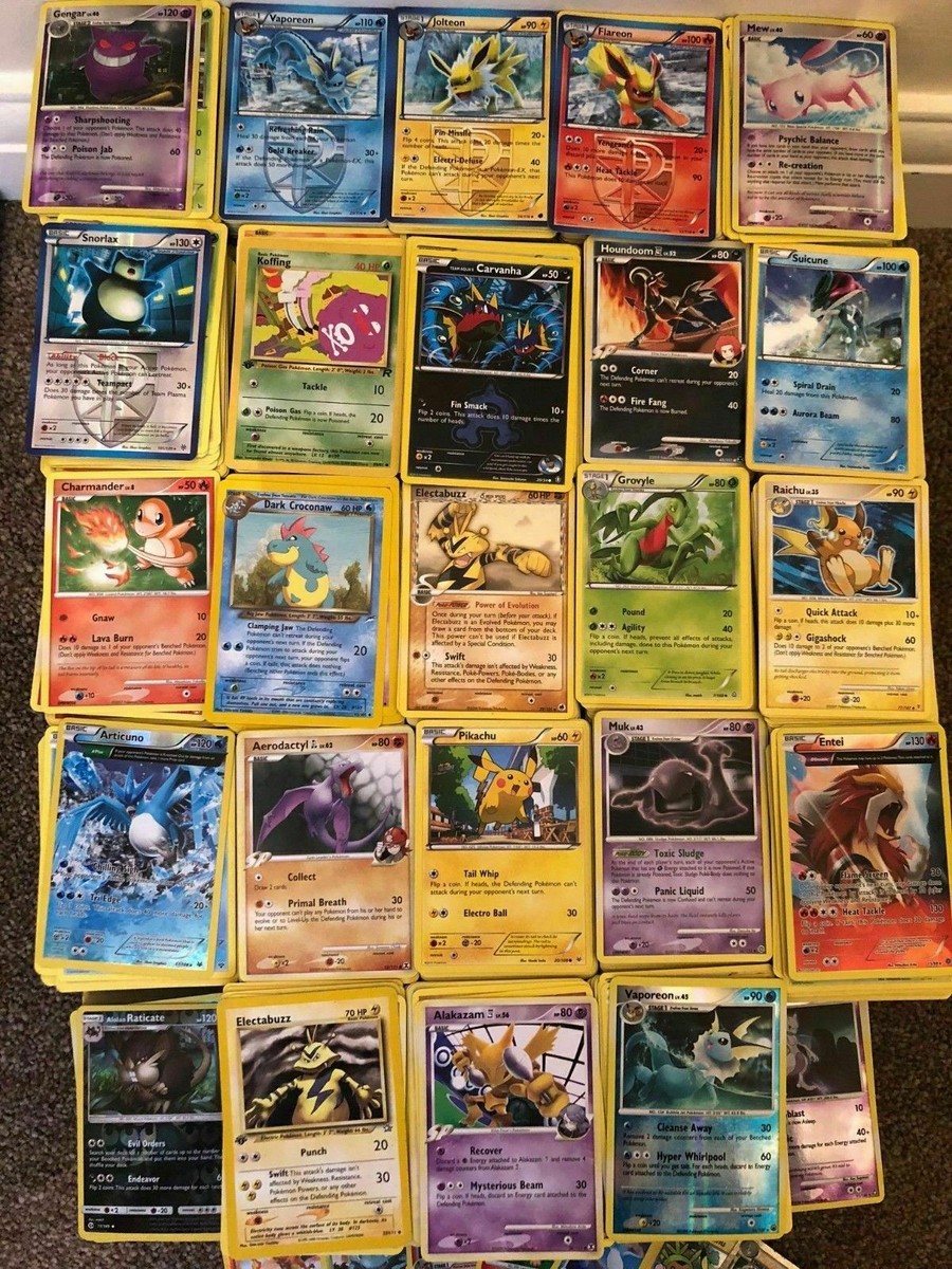 Pokemon Cards Bundle Holo, V, VMAX, Rare. Genuine Cards, Best Value on eBay  | eBay