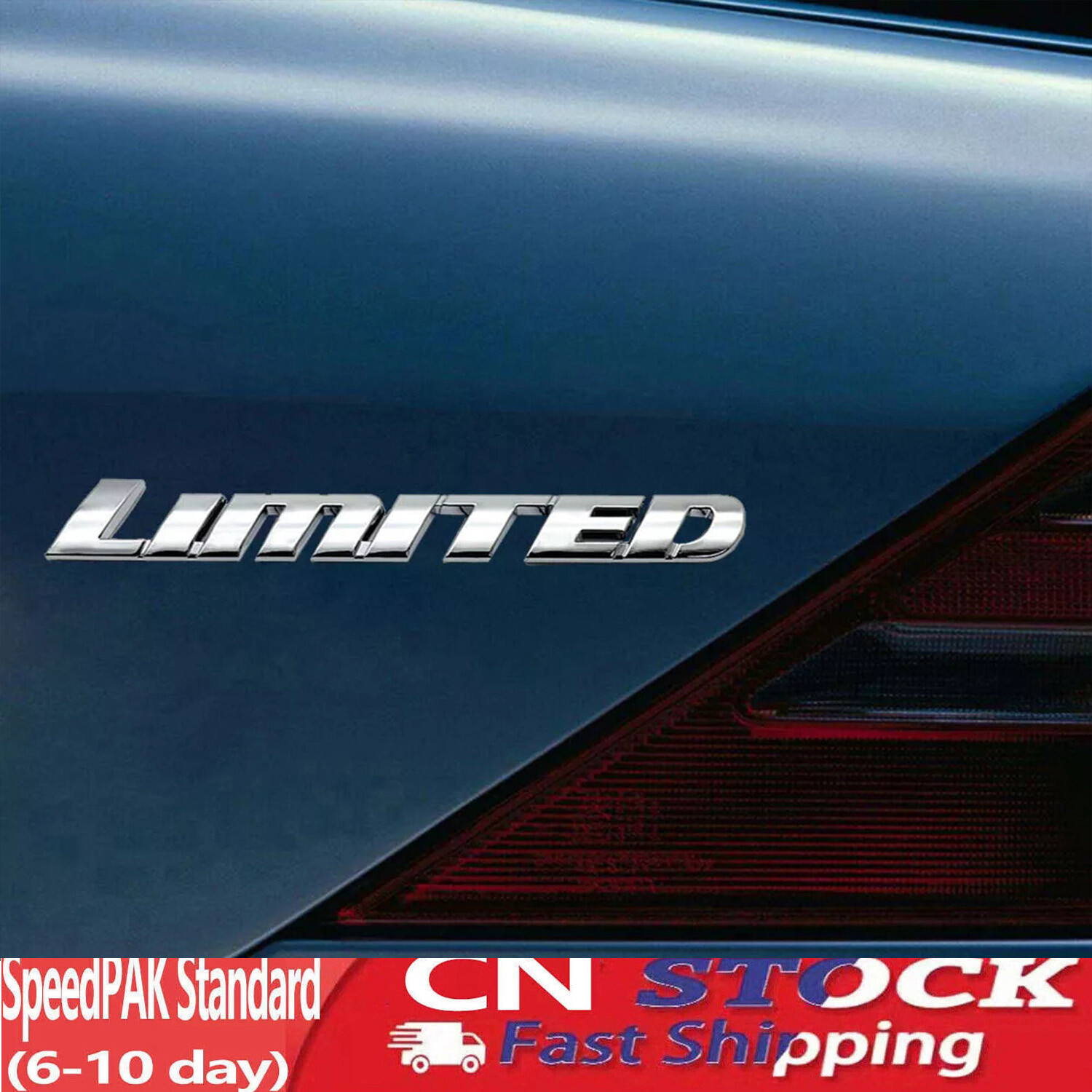 3D Limited Edition Logo Emblem Badge Auto Decal Metal Sticker Car Accessories