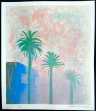 David Hockney Lithographie