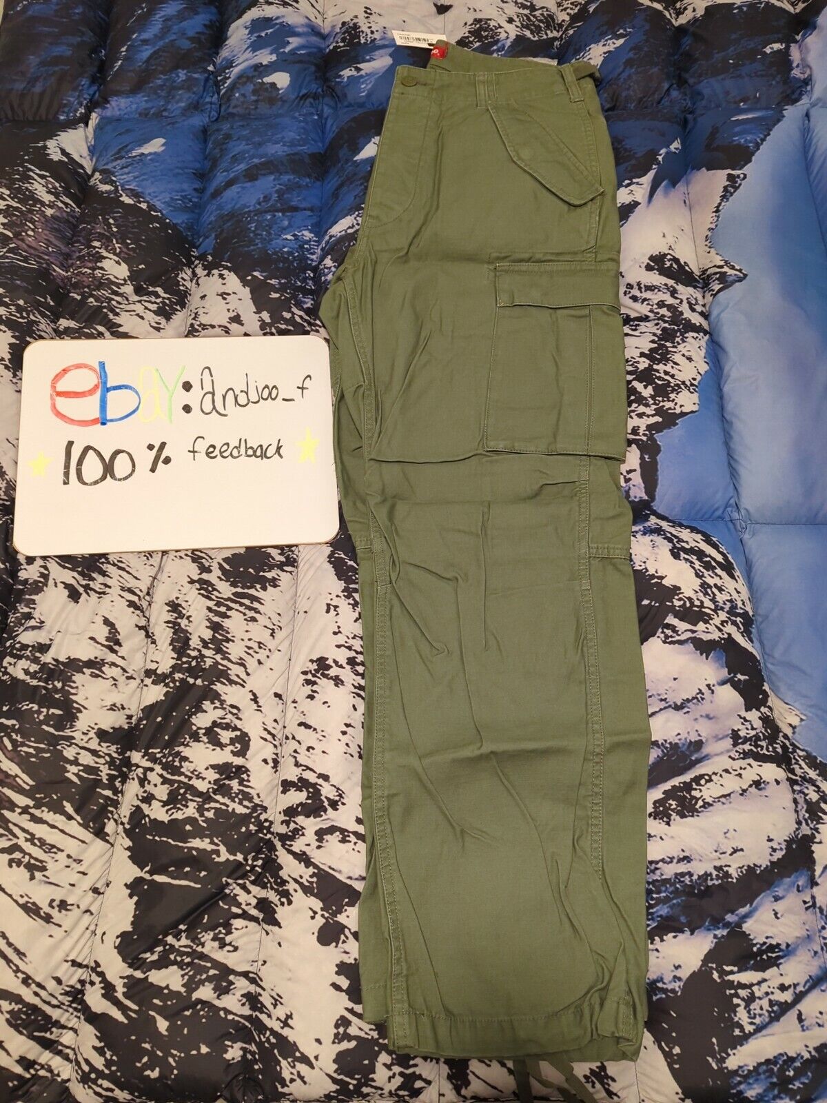 SS20 SUPREME CARGO PANTS OLIVE GREEN NEW SIZE 30 | eBay