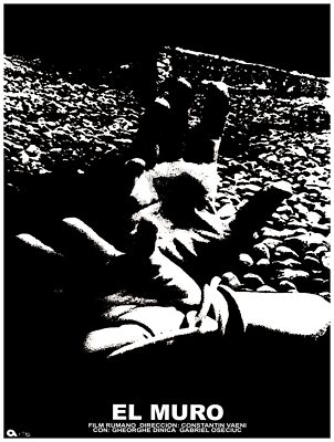 Wall Movie Poster.Fine Graphic Art Design. El Muro.WALL. Hands tied up on floor