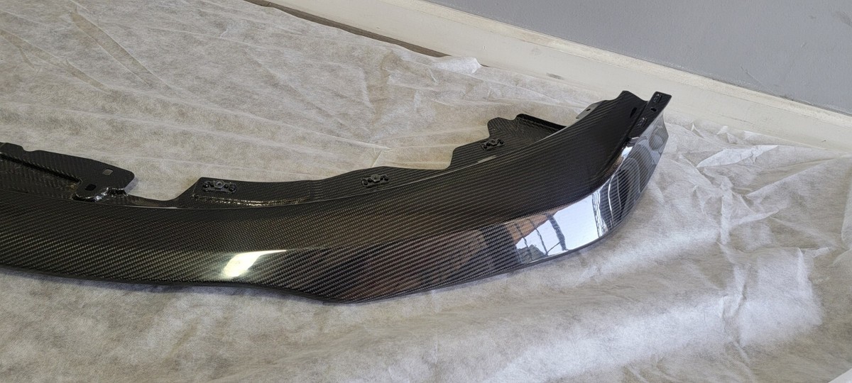 ASTON MARTIN VANTAGE CARBON FIBER FRONT BUMPER SPLITTER LIP OEM