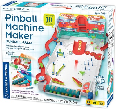 Thames & Kosmos Pinball Machine Maker STEM Experiment Kit Toy of the Year... 