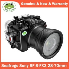 Seafrogs 40M Underwater Waterproof Diving Housing for Sony Alpha FX3 ILME-FX3